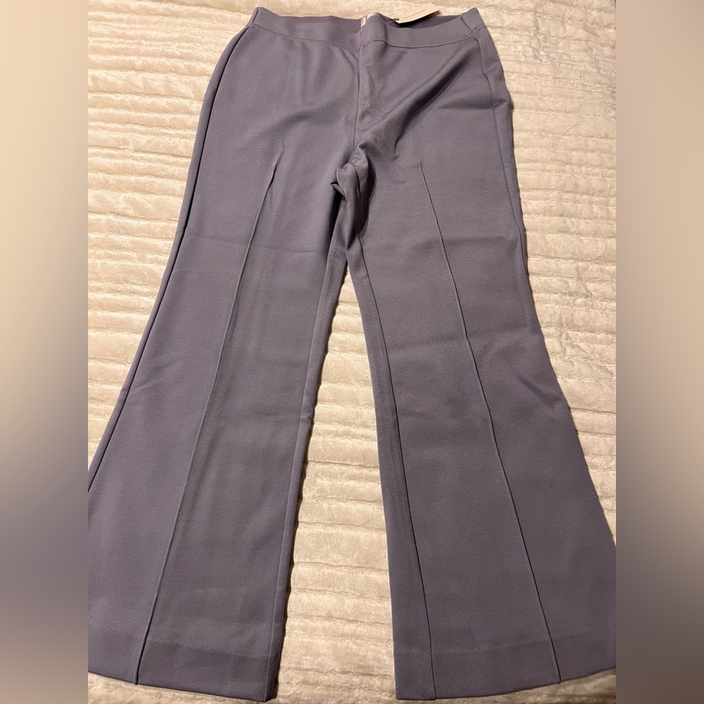 Anthropologie: Maeve Margot kick flare pants in Lilac